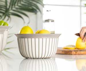 Colección de Tazones Redondos Modernos - Diseño Versátil Multifuncional para la Cocina y Fiestas, Presentación Elegante de Alimentos - Product Image 1