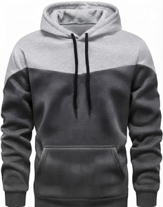 Sweat-shirts à capuche pour hommes, style streetwear décontracté, du meilleur fabricant, pour l'hiver, avec logo personnalisé, méthode de tricotage, vêtements d'hiver - Product Image 4