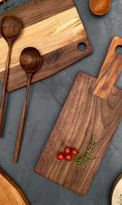 Wholesale Rectangle Acacia Wood Cutting <b>Board</b> Polished Wooden Chopping Cheese <b>Board</b> for Home Kitchen Indian Natural Crafts - Product Image 3