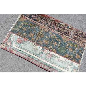 Vintage Beige 9x12 turc laine tapis grande surface Patchwork motif salon tapis Latex support pour couloir décorations - Product Image 4