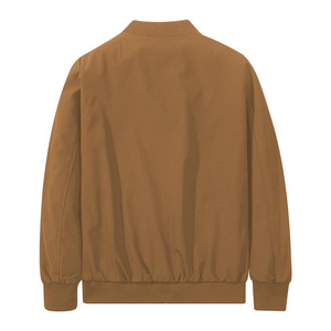Customizable Men Winter Bomber Jacket With Insulated Body Quality <b>Stitching</b> Rib Hem Finish And Professional Clothing <b>Production</b> - Product Image 2