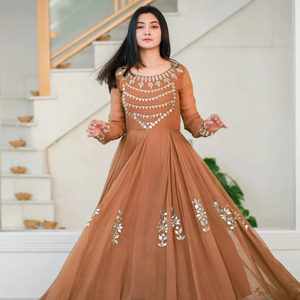 Chiffon Dresses with Sleeves for Pakistan - Elegant & Stylish