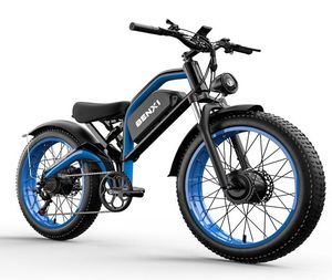Bicicleta Eléctrica EBycco EB9 de 26 Pulgadas con Doble Motor de 52V 23Ah, Grado Industrial, Personalización OEM/ODM, para Montaña/Ciudad - Product Image 1