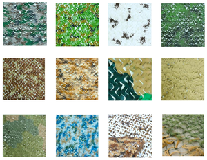 Tissu de camouflage multispectral personnalisé pour la protection anti-radar et l'imagerie thermique infrarouge, pour filet de camouflage et tenue Ghillie - Product Image 1