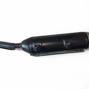 Pot d'échappement d'origine Yamaha XMAX 250 2011 en acier inoxydable avec adaptateur en plastique fibre de carbone 51 mm, état d'occasion et neuf - Product Image 2