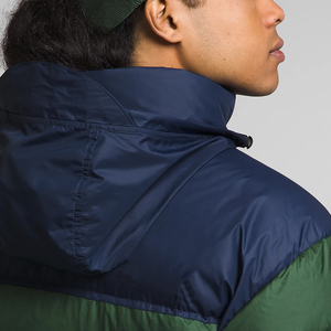 Veste matelassée en toile à capuche pour homme, 100% nylon, doublure intérieure douce, chauffante, séchage rapide, respirante, légère, streetwear d'hiver, décontractée - Product Image 6
