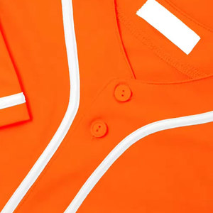 เสื้อกีฬาแบบกระดุมสองเม็ดสำหรับเล่นเบสบอลและซอฟต์บอลระบายอากาศได้ดีเสื้อกีฬาแบบปรับแต่งได้สำหรับ2024 - Product Image 4