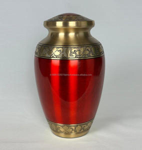 Urnas de Cremación de Latón Antiguo de Alta Calidad para Cenizas Humanas, Estilo Americano, Capacidad de 200/220 Pulgadas Cúbicas, Artículos Funerarios - Product Image 5