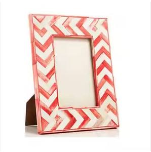 bone Photo Frame for Wall Easy Mountable Bone Inlay American Photo Frame for Memory - Product Image 4