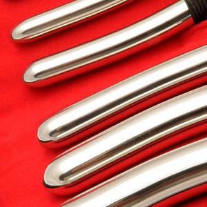 Juego de dilatador uterino Hegar de Metal fuerte OEM, kit quirúrgico de diagnóstico GYN, 8 instrumentos médicos de acero inoxidable, fuente de alimentación Manual - Product Image 3