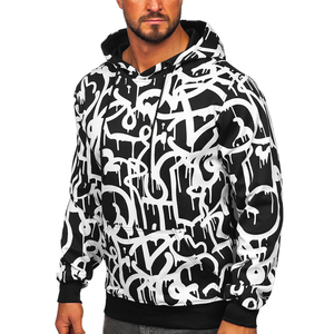 Sweats à capuche à sublimation 3D pour hommes meilleure vente de vêtements surdimensionnés élégants à capuche pour garçons à prix raisonnable avec service OEM - Product Image 4