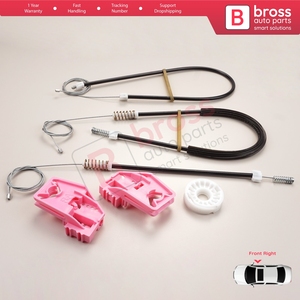 Kit de réparation de lève-vitre avant droit BWR5043 pour Superb MK2 B6 3T 3T4 3T5 2008-2015 5 portes 3T0837402 - Product Image 4
