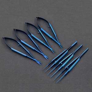 Micro Castroviojo quirúrgico oftálmico Tijeras corneales para los instrumentos de cirugía ocular de SurgiRight Instruments - Product Image 5