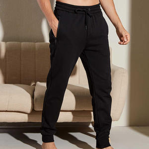 กางเกงวอร์มผ้าแคนวาสทรงวาฟเฟิลคุณภาพพรีเมียมสำหรับผู้ชาย ใส่สบาย ระบายอากาศได้ดี แห้งเร็ว ทรงตรง ขนาดใหญ่ เหมาะสำหรับฤดูใบไม้ร่วง - Product Image 3