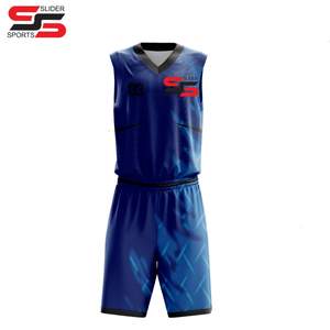 Reversible Malla Baloncesto Jersey Uniforme Venta al por mayor Equipo en blanco Baloncesto Uniforme Característica Secado rápido Servicio Oem - Product Image 3