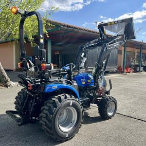 Tracteur compact Solis 26 HST 4WD avec pack GT, moteur diesel 26 CV, transmission hydrostatique, prêt pour chargeur frontal et système PTO - Product Image 3