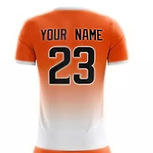 Conjunto de uniformes de fútbol para hombres adultos-100% poliéster Jersey de manga corta de secado rápido Nombres de equipos personalizables Tecnología de corte automatizado - Product Image 6