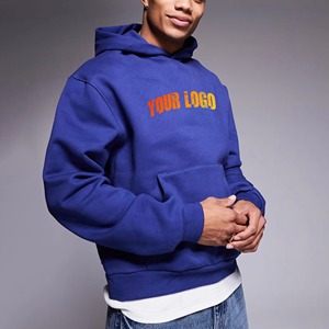 Sudaderas con capucha de algodón de gran tamaño para hombre de diseño superior de buena calidad en stock suministro directo de fábrica - Product Image 6