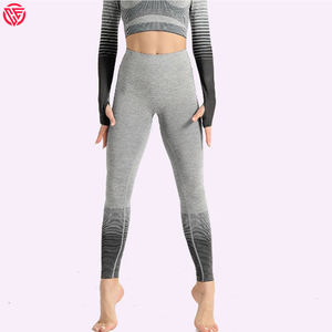 Mallas de mujer con logotipo personalizado, mallas transpirables de color sólido para gimnasio, mallas de mujer, fabricante profesional, mallas de yoga para mujer - Product Image 6