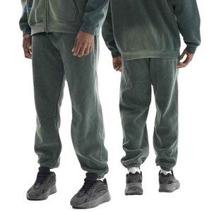 Sudaderas con Capucha para Hombre, Estilo Vintage, Lavado Ácido, Doble Cremallera, Personalizadas con Logotipo, Talla Grande, Corte Recortado, Felpa Francesa, 100% Algodón, Invierno - Product Image 5