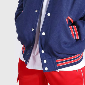 2025 professionnel hommes High Street Varsity veste haute qualité Chenille patchs mince lumière col montant pour l'hiver Offre Spéciale maintenant - Product Image 3