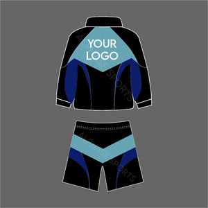 Costume coupe-vent respirant en nylon imprimé personnalisé pour hommes vente en gros 2026 ensembles courts Streetwear à fermeture éclair complète pour l'hiver - Product Image 4