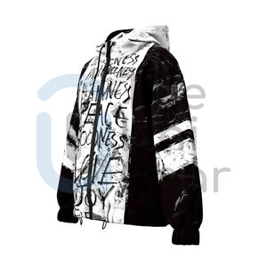 Chaqueta Deportiva Impermeable de Moda Urbana con Estampado Personalizado, Unisex, Ligera, Ecológica, de Secado Rápido y Transpirable - Product Image 2