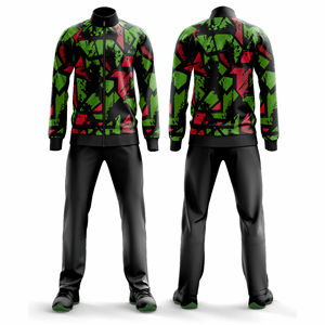 Ensemble de tenue de sport deux pièces personnalisé, veste et pantalon, hommes, femmes, jeunes, vêtements d'équipe, tenue d'entraînement, prix bas, vente en gros OEM - Product Image 4