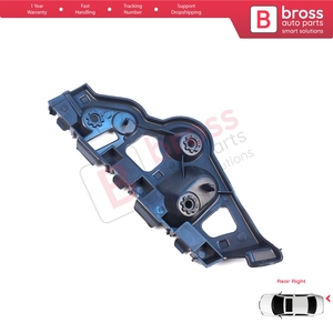 Soporte de Montaje para Parachoques Trasero Derecho BSP1251-2 para Sandero MK2 B52 B8 2012-2016 Pre-Facelift 850440810R - Product Image 2