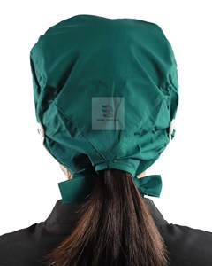 Gorro Quirúrgico Unisex de Punto, 100% Algodón, Transpirable, Cómodo, de Primera Calidad - Product Image 2
