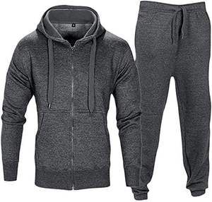 Streetwear d'hiver-Ensemble de survêtements décontractés pour hommes et femmes-Sweat en polaire-Fermeture à glissière-Logo imprimé-Séchage rapide-Sweats à capuche grande taille - Product Image 3