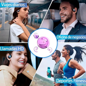 Écouteurs Bluetooth à oreille ouverte rechargeables - Couleurs assorties - Product Image 4