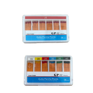 Premium Tandheelkundige <span class=keywords><strong>Gutta</strong></span> Percha Punten Hoge Kwaliteit Obturatie Voor Universele Wortelkanaaltherapie - Product Image 4