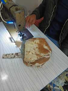 Gorro Bandana de Cuero con Diseño de Calavera para Motociclistas, Correa Ajustable Deportiva, Diseño Personalizable, Transpirable, Unisex para Adultos - Product Image 5