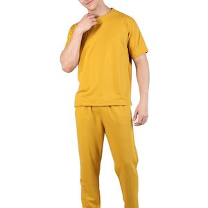 Logo imprimé bas quantité minimale de commande Premium hommes t-shirt et pantalon ensemble nouveauté vêtements confortables hommes été t-shirts et pantalon ensemble - Product Image 1
