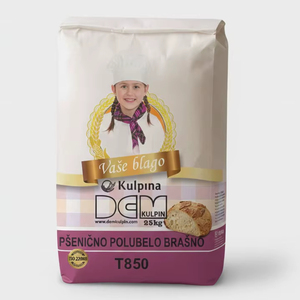 Harina de Trigo Semiblanca DEM T850, Bolsa de 25 kg, Harina para Panadería - Product Image 1