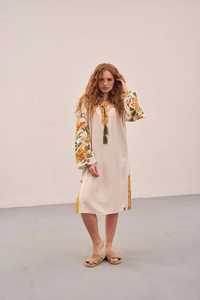 2023 blusa informal ucraniana/Top impresionante bordado bohemio mangas largas anchas cuello redondo tejido ecológico bajo precio de fábrica - Product Image 3