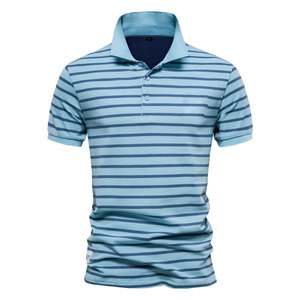 2024 hommes Logo personnalisé de haute qualité moderne tricoté pour Polo respirant Golf chemise décontracté conception unie chaud nouvelle grande taille imprimé - Product Image 1