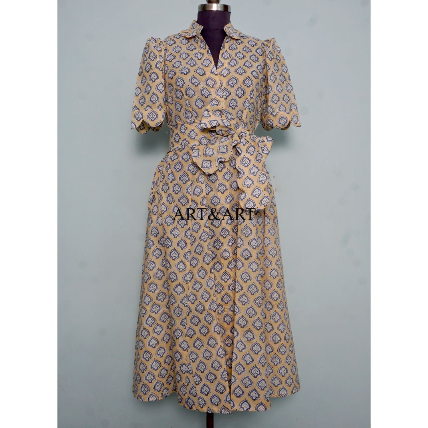 Buy In Bulk One Piece Daily Wear Cotton Dress Breathable Cotton,  Customizable Design | Alibaba.com