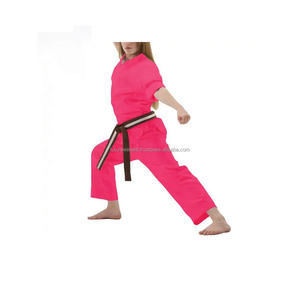 Venta al por mayor de fábrica por encargo cómodo Taekwondo artes marciales desgaste bajo precio uniforme de Taekwondo para el entrenamiento - Product Image 4