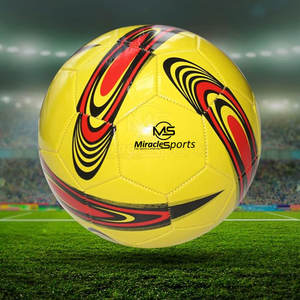 Balón de fútbol cosido a máquina de alta calidad, logotipo personalizado, balón cosido a máquina de PVC, balones de nuevo diseño - Product Image 3