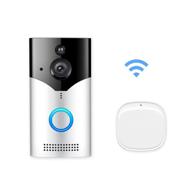 4MP Wi-Fi APP PIR Waterproof Smart Home Video Doorbell with Camera Waterproof Door Phone and Ring Wi-Fi Enabled