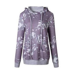Sudadera con capucha de sublimación para mujer con etiqueta privada personalizada Sudaderas con capucha de sublimación ligeras de estilo único para mujer en color sólido - Product Image 2
