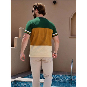 T-shirts pour hommes de qualité supérieure, professionnels, solides et élégants, avec logo personnalisé, style écologique, vente en gros, best-sellers, 100% coton - Product Image 5