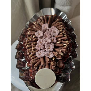 Présentoir à chocolat décoratif de style moderne Bol de service en métal sucré Bols à chocolat en métal argenté de meilleure qualité à un prix abordable - Product Image 3