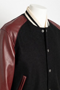 Classic College Inspired Varsity Jacket Durable Fabric Stylish Design for Casual Street Looks - Product Image 4