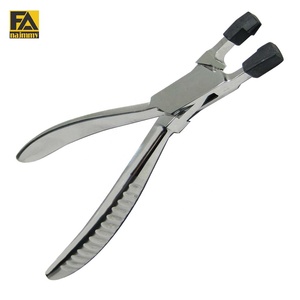 Stainless Steel Circlip Pliers 3 In Serrated Jaw Flat Tip Industrial Grade Soft Grip Handle High Quality Instruments - Product Image 1