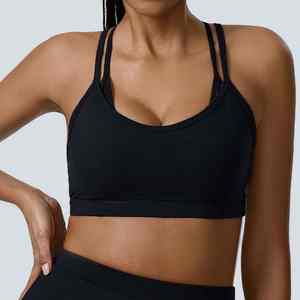 Femmes beau dos haut Push Fitness sport soutien-gorge respirant vêtements de sport pour Yoga course sport sous-vêtements confortables hauts - Product Image 3