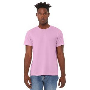 Camiseta Ligera de Algodón para Hombre, 100% Algodón, Bordado Personalizado, Lisa, Deportiva, Negra, Cuello Redondo, Serigrafiada, de Marca - Product Image 4