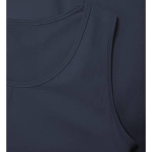 2025 Customized Lightweight Breathable Men's Gym <b>Vest</b> <b>Black</b> Tank Tops 100% Cotton <b>Knitted</b> Sporty Workout Fitness Tops - Product Image 4